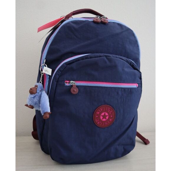 Kipling KIA5L4-4IJ Women's Modern Navy 15" Laptop Seoul Backpack - Picture 1 of 13